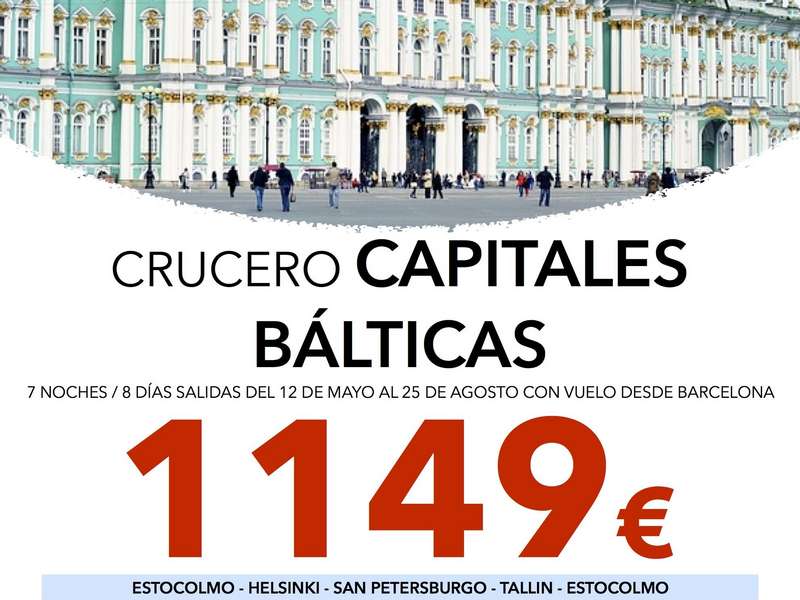 CRUCERO CAPITALES BÁLTICAS